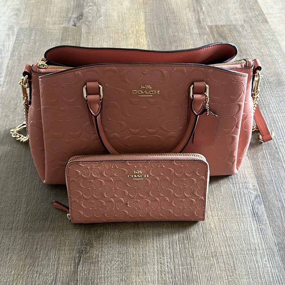 Coach Crossbody bag with matching wallet